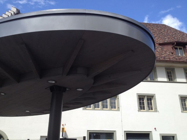 Neubau
                Bushäuschen Schiffslände Schaffhausen